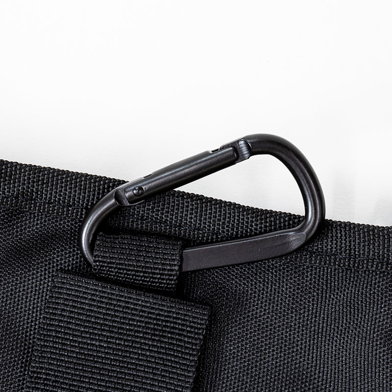 高耐久撥水 シザーケース 0.8L ブラック