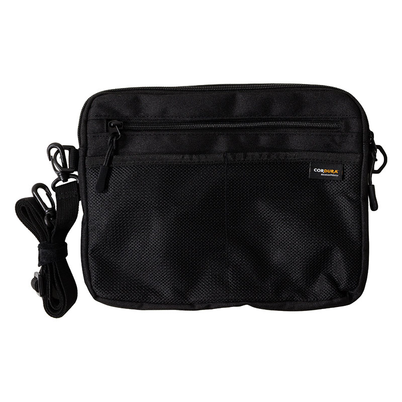 高耐久撥水 サコッシュ 1.0L ブラック