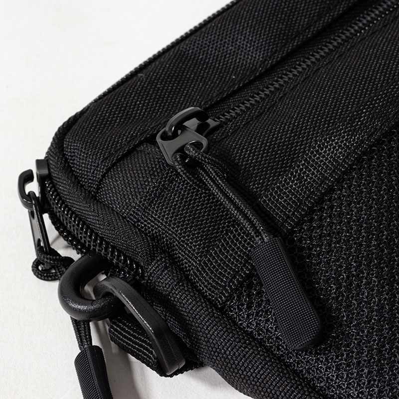 高耐久撥水 サコッシュ 1.0L ブラック