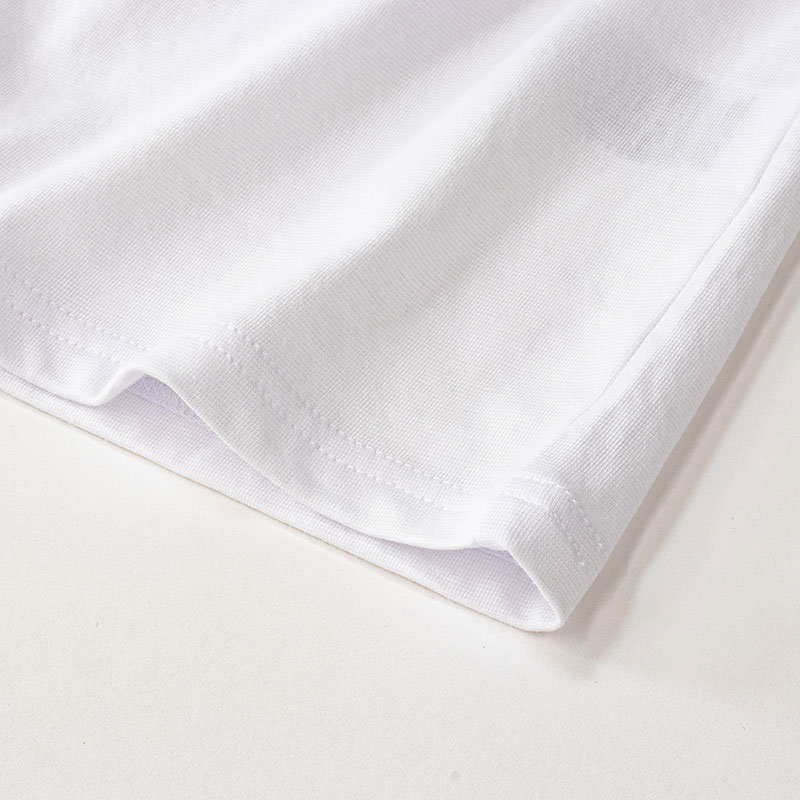 メンズ 吸汗速乾インナー 2枚組 半袖 丸首 ホワイト