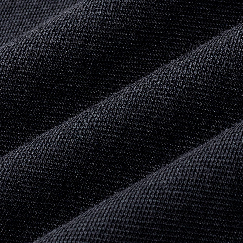 メンズ 吸汗速乾インナー 2枚組 半袖 丸首 ブラック