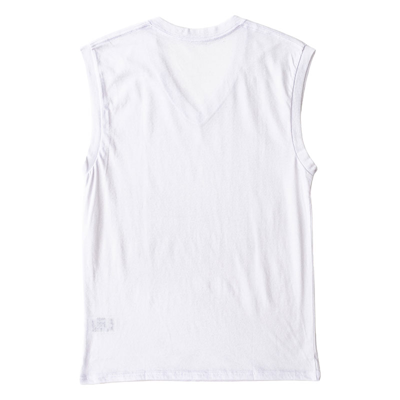 メンズ 吸汗速乾インナー 2枚組 サーフ V首 ホワイト