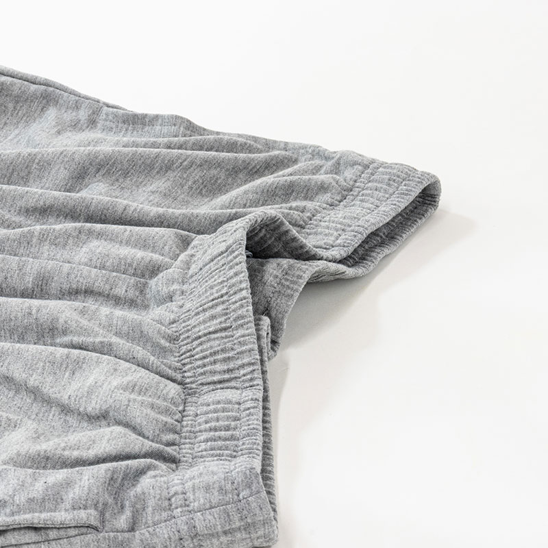 【お取り寄せ商品】メンズ 長袖 ルームウェアセット 杢グレー