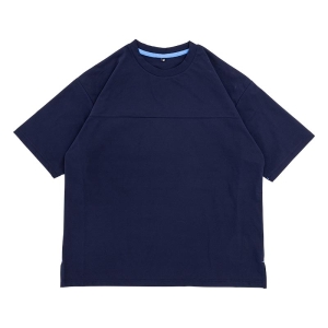 メンズ ドットメッシュ半袖Tシャツ ネイビー