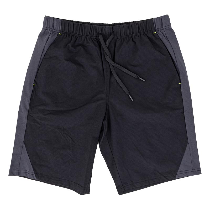 メンズ ドットメッシュハーフパンツ ブラック