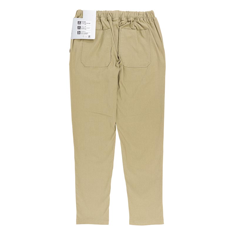 メンズ ストレッチロングパンツ ベージュ