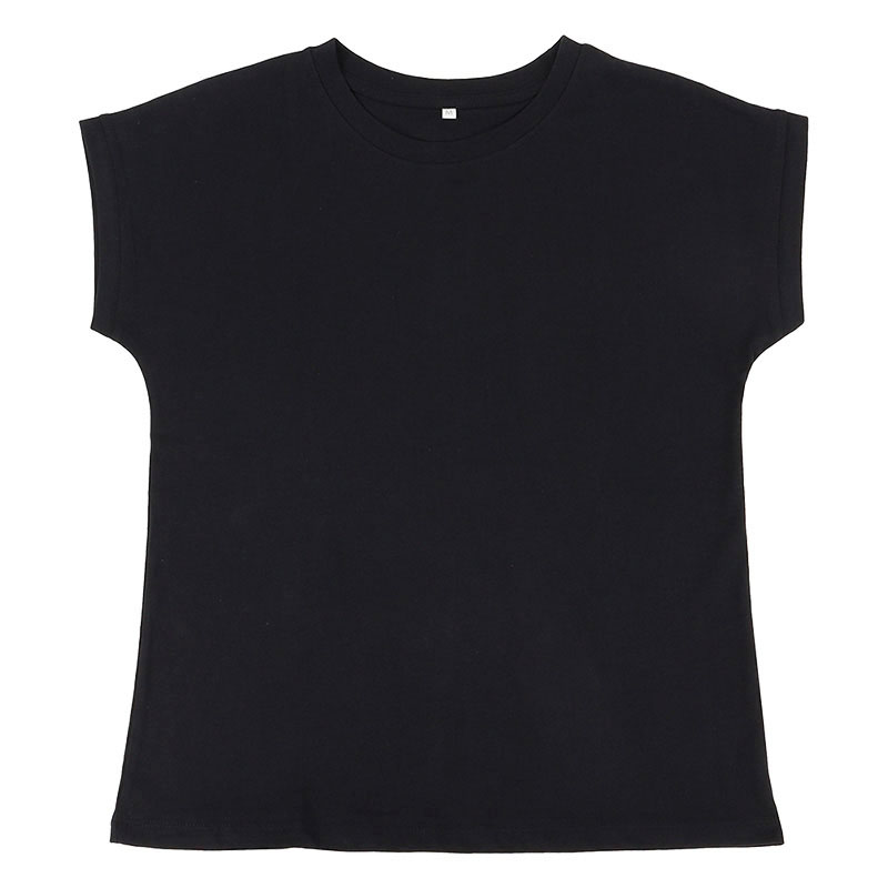 レディース フレンチスリーブTシャツ ブラック