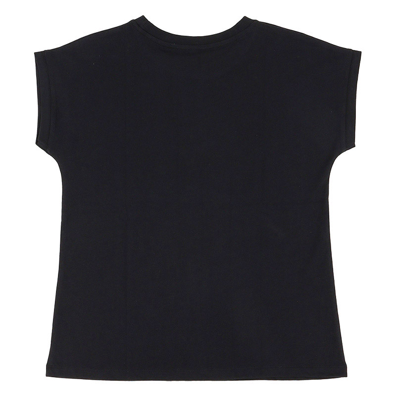 レディース フレンチスリーブTシャツ ブラック