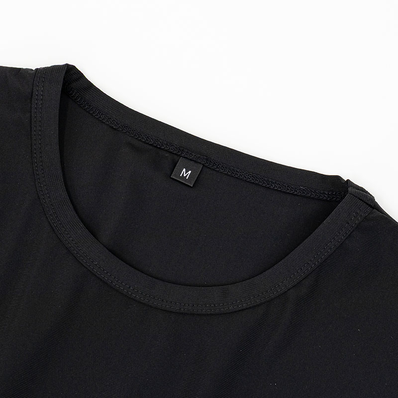 メンズ 冷感半袖Tシャツ ブラック