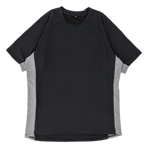 メンズ 汗じみ防止 半袖Ｔシャツ ブラック