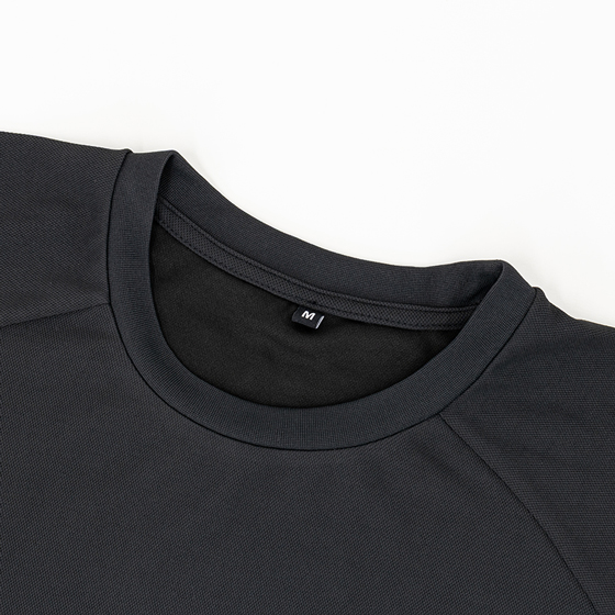 メンズ 汗じみ防止 半袖Ｔシャツ ブラック