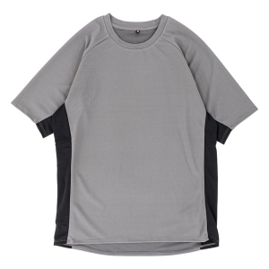 メンズ 汗じみ防止 半袖Ｔシャツ グレー