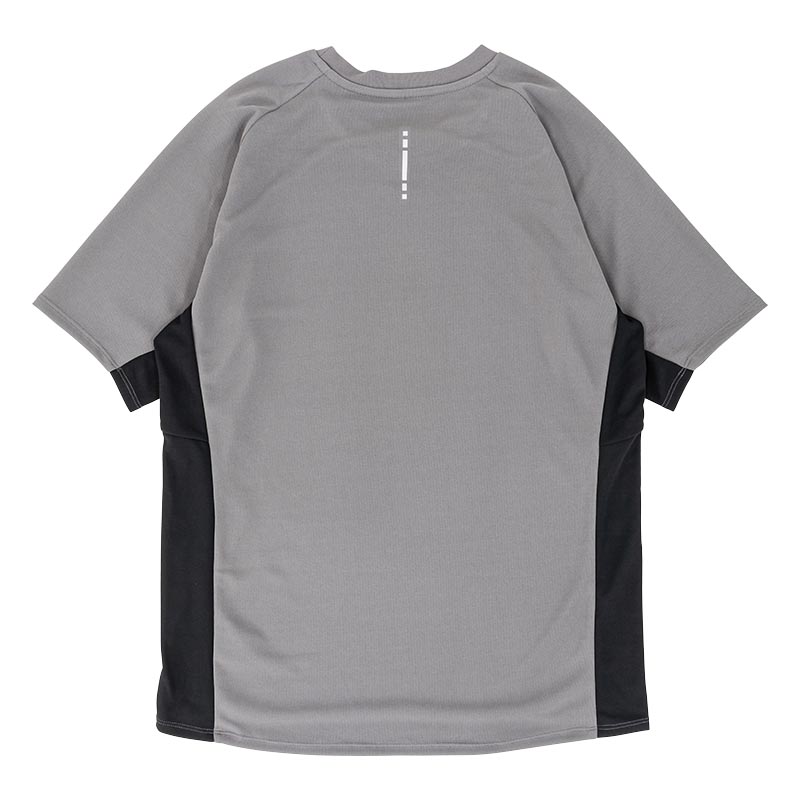 メンズ 汗じみ防止 半袖Ｔシャツ グレー