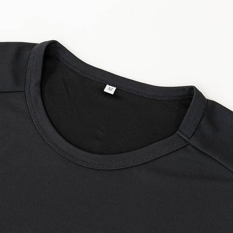レディース 汗じみ防止 半袖Ｔシャツ ブラック