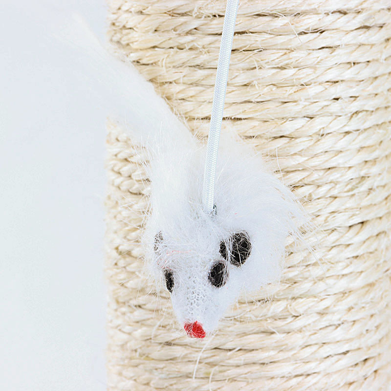 猫のつめとぎ 2段ポール 30×30×50cm