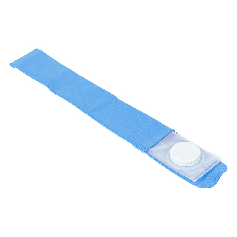 巻ける氷のう 10×72cm ブルー