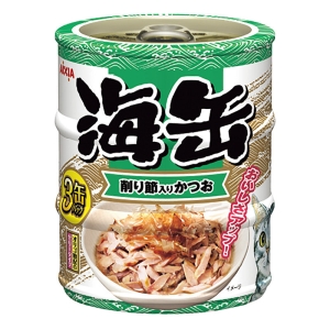 海缶ミニ3P 削り節入りかつお 180g(60g×3缶)