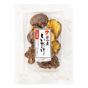 国内産 乾しいたけ お徳用 無選別 20g