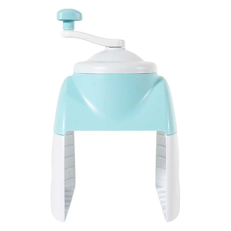 涼家 手動 かき氷器 シャリっとタイプ 製氷カップ付 ブルー