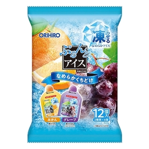 ぷるんとアイス みかん＋グレープ 20g×12個入