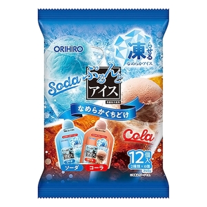 ぷるんとアイス ソーダ＋コーラ 20g×12個入