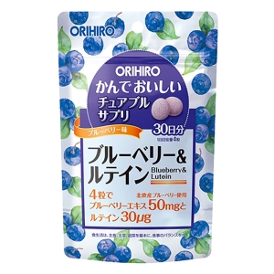 かんでおいしいチュアブルサプリ ブルーベリー＆ルテイン 120粒