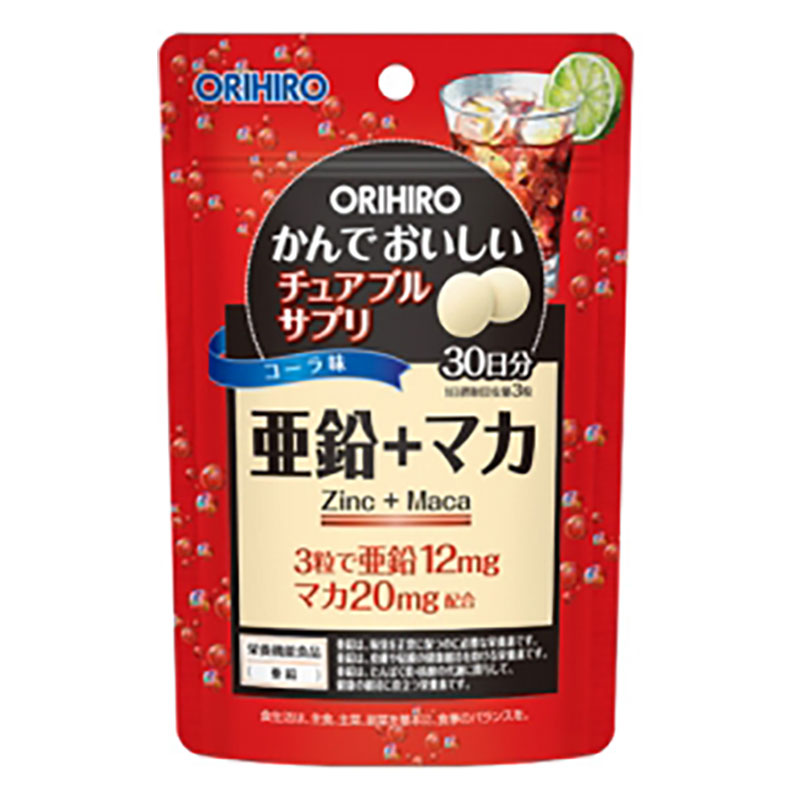 かんでおいしいチュアブルサプリ亜鉛＋マカ 1個（90粒）