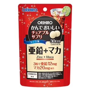 かんでおいしいチュアブルサプリ亜鉛＋マカ 1個（90粒）