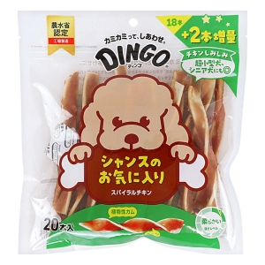 ディンゴ スパイラルチキン 20本入