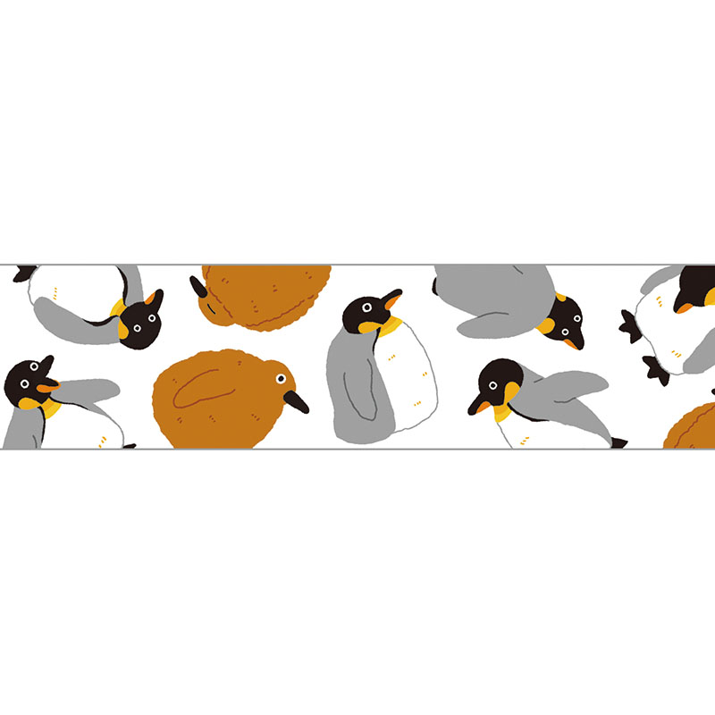まみれマスキングテープ ペンギン