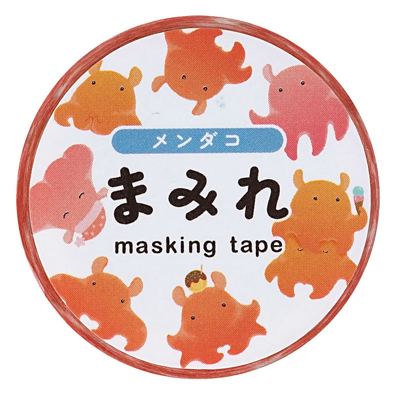 まみれマスキングテープ めんだこ