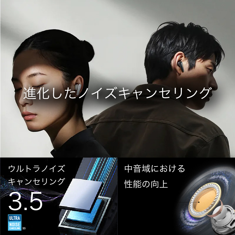 完全ワイヤレスイヤホン Soundcore Liberty5 パールホワイト A3957N21