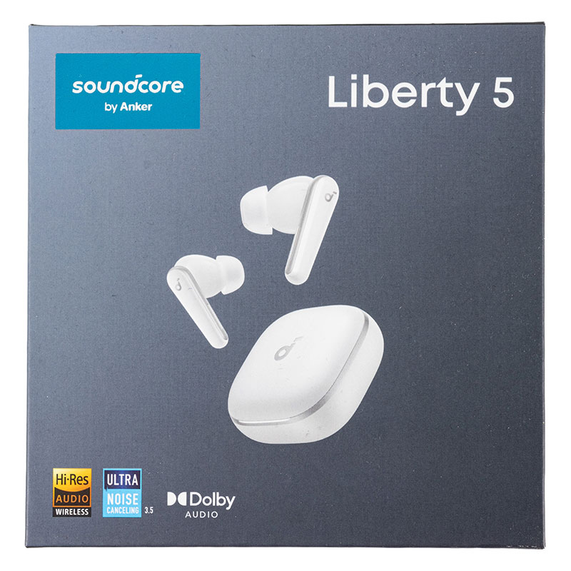 完全ワイヤレスイヤホン Soundcore Liberty5 パールホワイト A3957N21