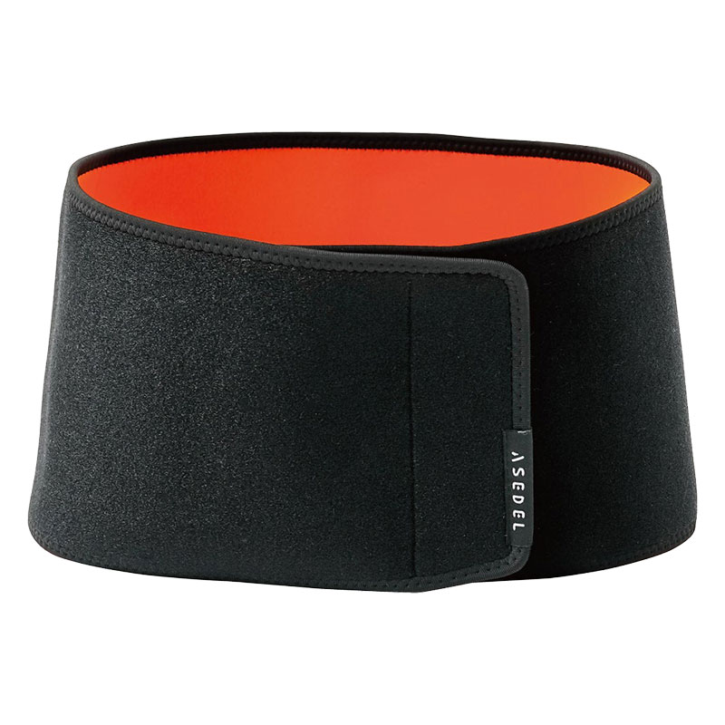 ASEDEL 発汗ウエストベルト ブラック