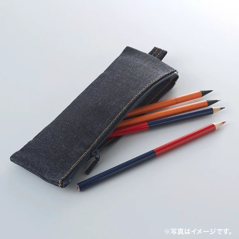 スリムペンケース デニム