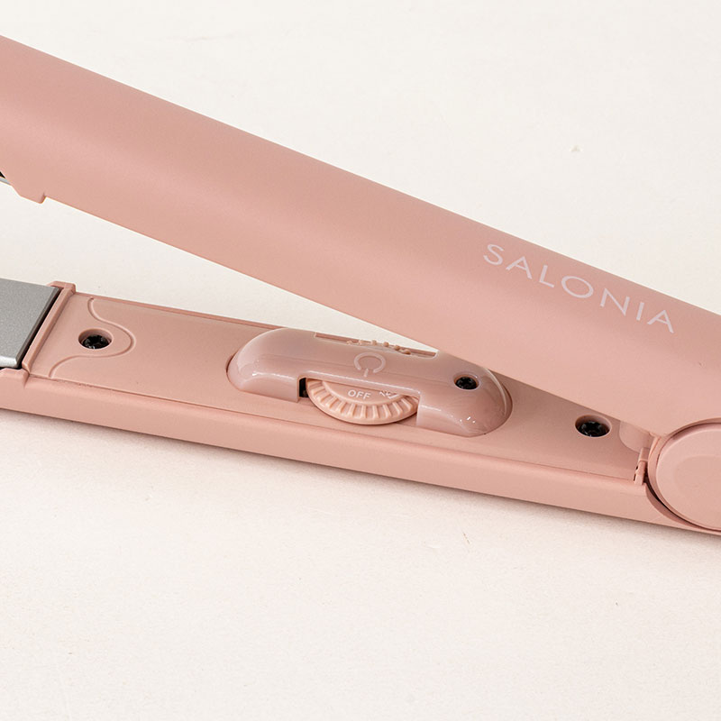 ●ストレートヘアアイロン 24mm コーラルピンク SAL24004-PM