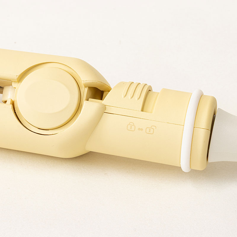 ●ストレートヘアアイロン 24mm クリームイエロー SAL24004-MY