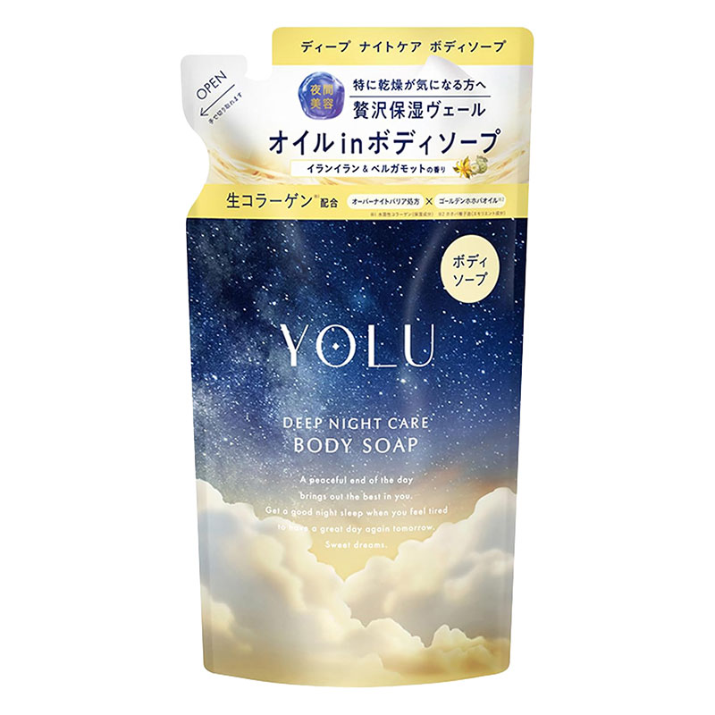 YOLU ディープナイトケア ボディソープ 詰替 400ml