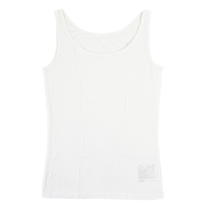 レディース さらさら吸汗速乾 インナー タンクトップ オフホワイト