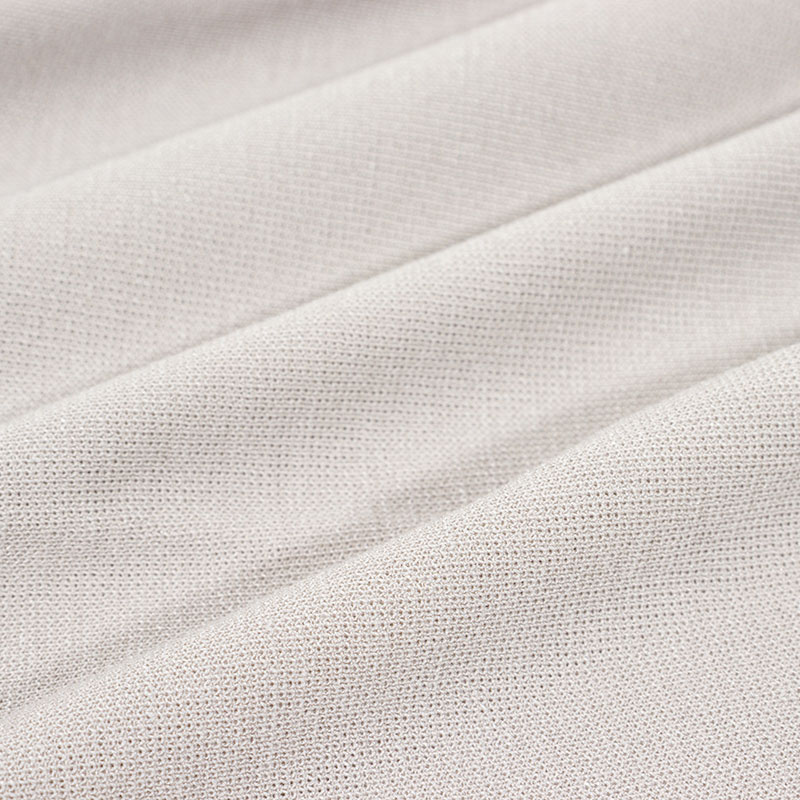 レディース さらさら吸汗速乾 インナー 8分袖 グレージュ