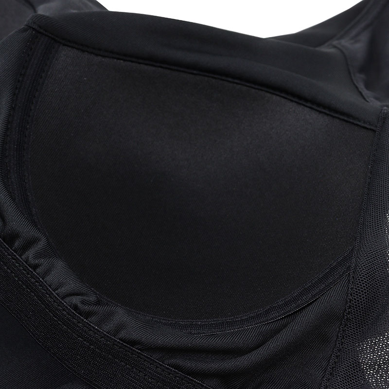 レディース DRY インナー カップ付きタンクトップ ブラック M