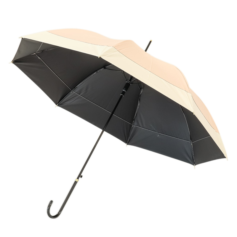 晴雨兼用 バイカラー長傘 58cm