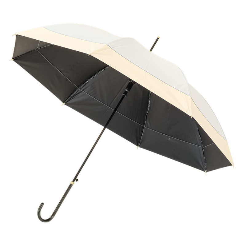 晴雨兼用 バイカラー長傘 58cm