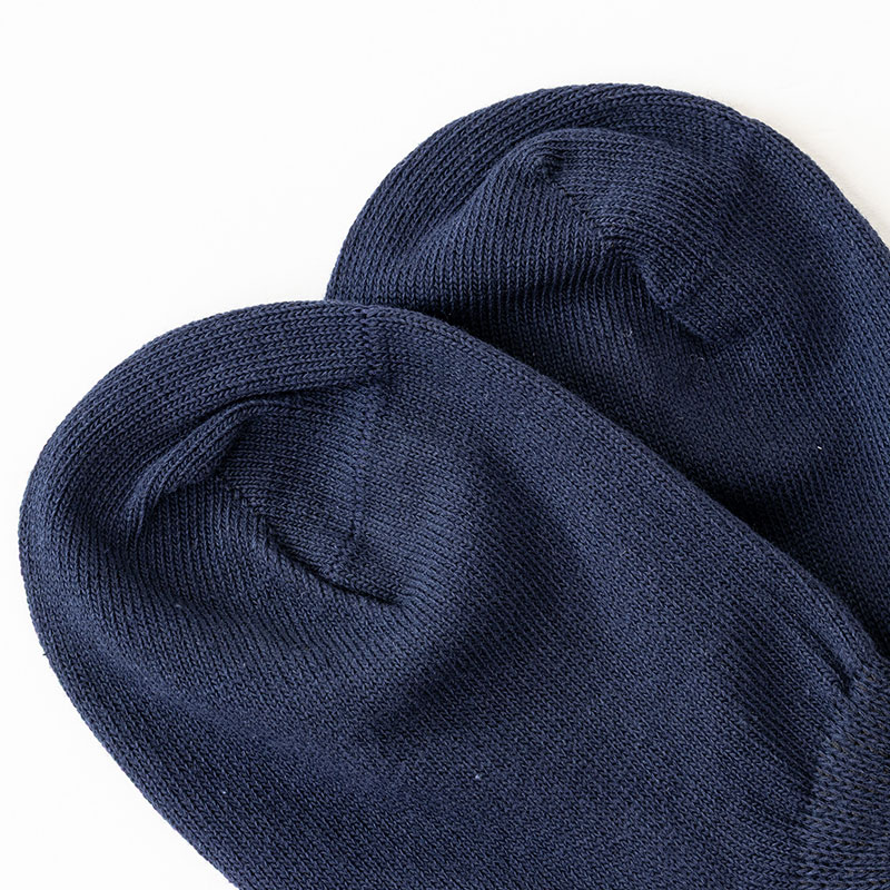 レディース スニーカーソックス 3足組 ネイビー 23-25