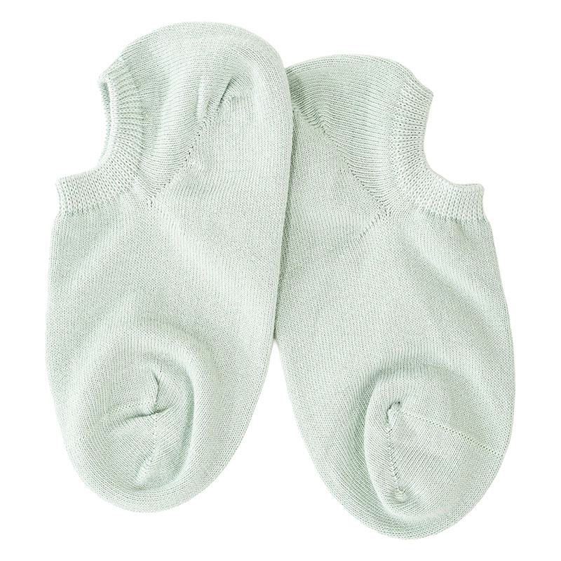 レディース スニーカーソックス 3足組 ミント 23-25