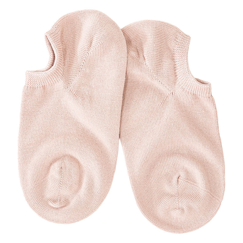 レディース スニーカーソックス 3足組 ピンク 23-25