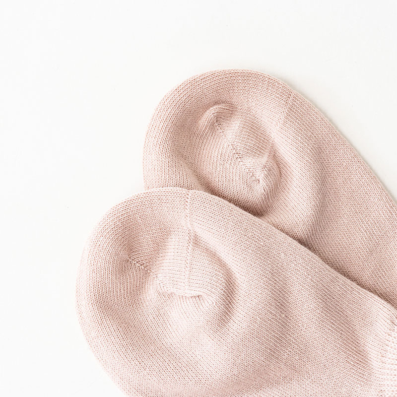 レディース スニーカーソックス 3足組 ピンク 23-25