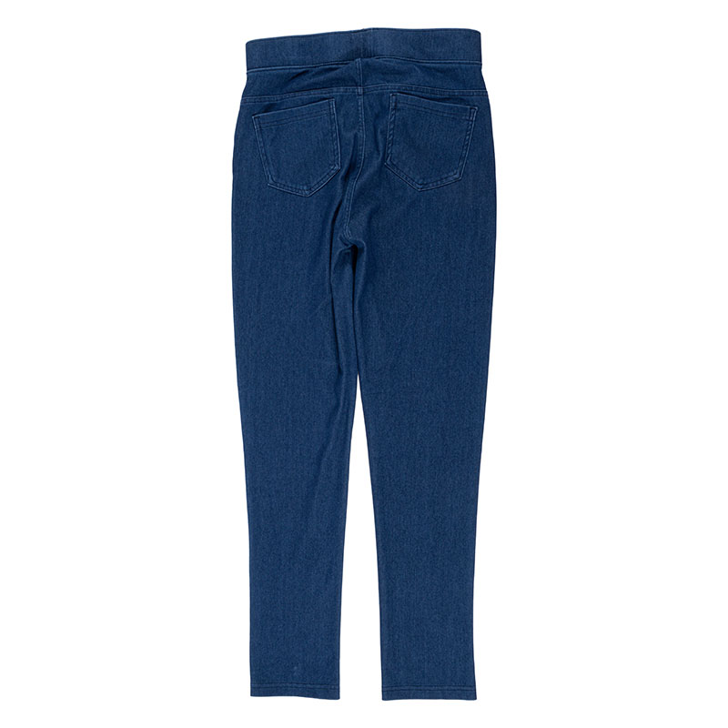 レディース ストレッチ デニムレギンス ネイビー