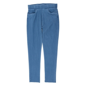 レディース ストレッチ デニムレギンス ブルー