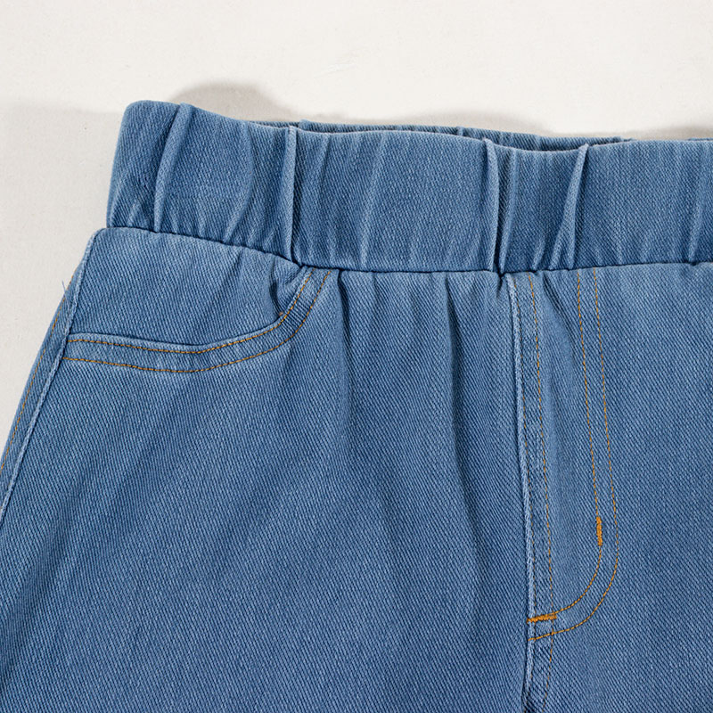 キッズ ストレッチ デニムパンツ ブルー